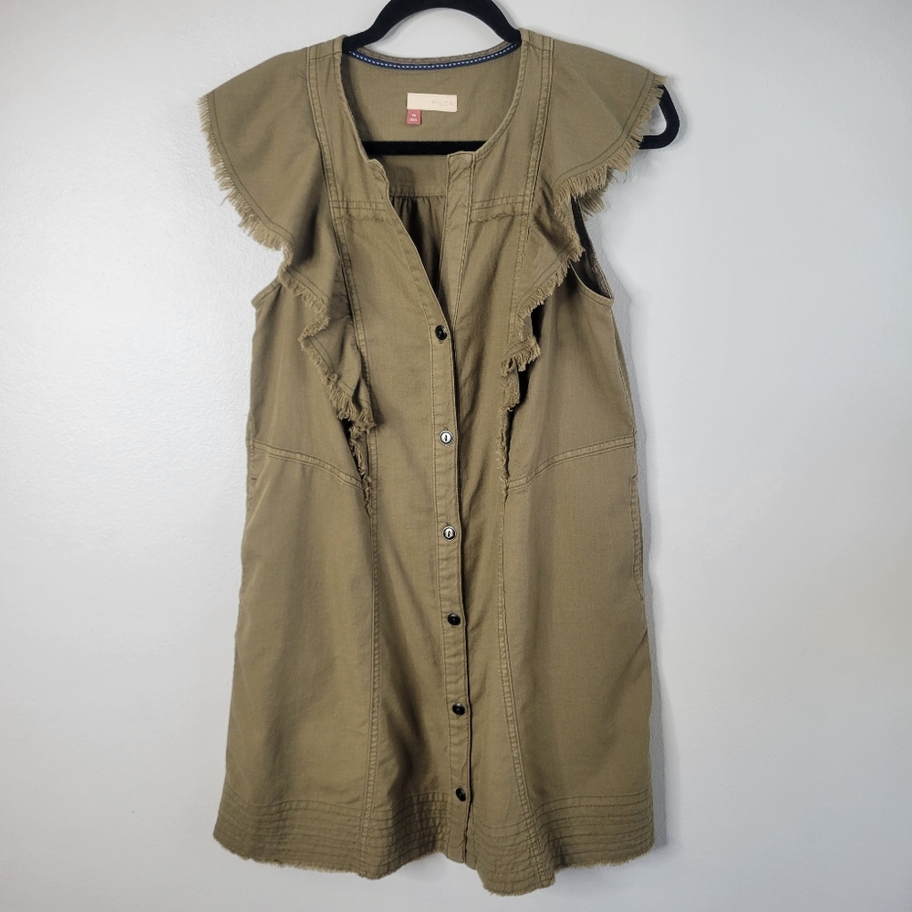 Pilcro Button-Up Dress